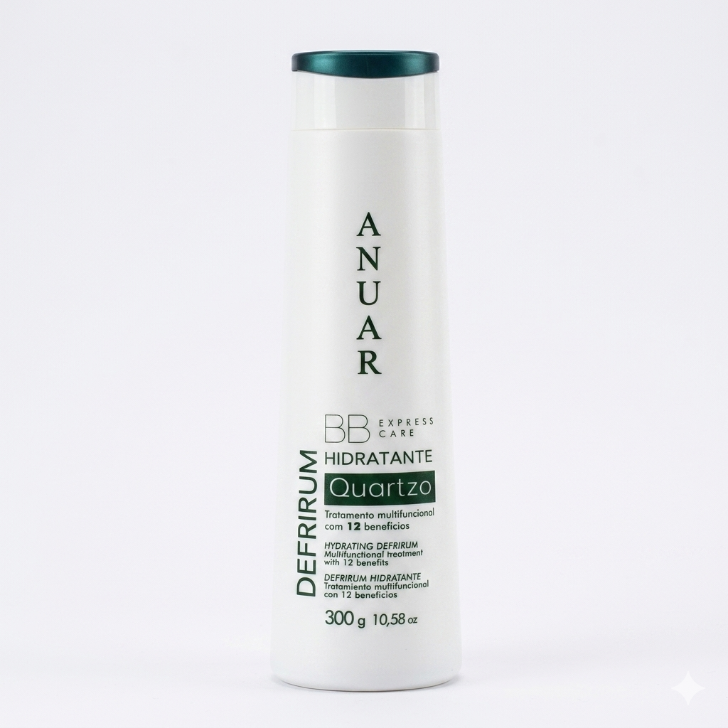 DEFRIRUM HIDRATANTE MANUTENÇÃO QUARTZO - 300g