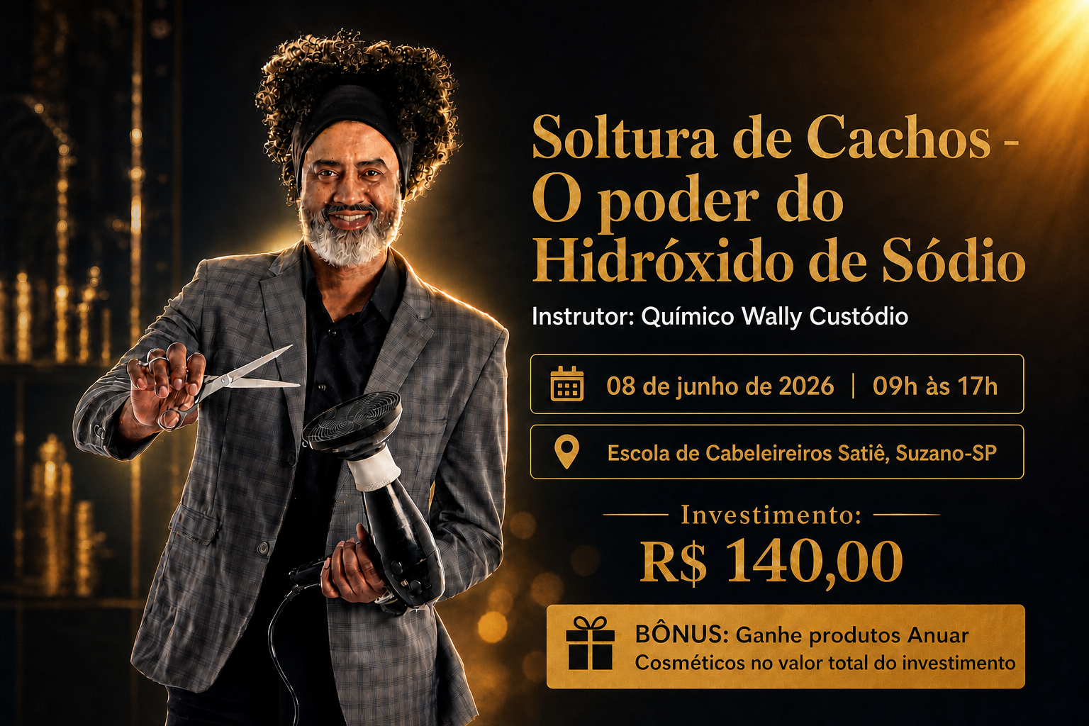 Especialista em Tricologia - Wally Custódio